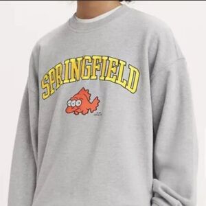 Levi’s X Simpsons Collaboration Crew Neck Sweater